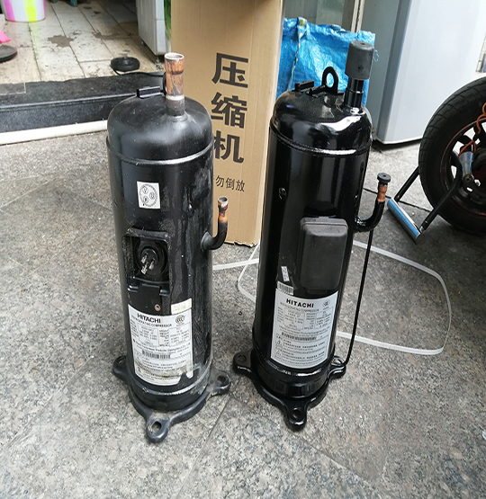 泾川中央空调压缩机的更换维修